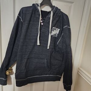 Charcoal Hoodie Sweater Size XL